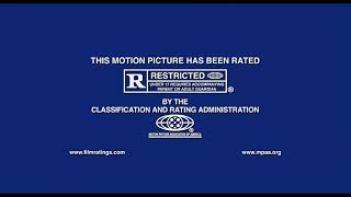 MPAA Rating Card (R, 1991/2013)