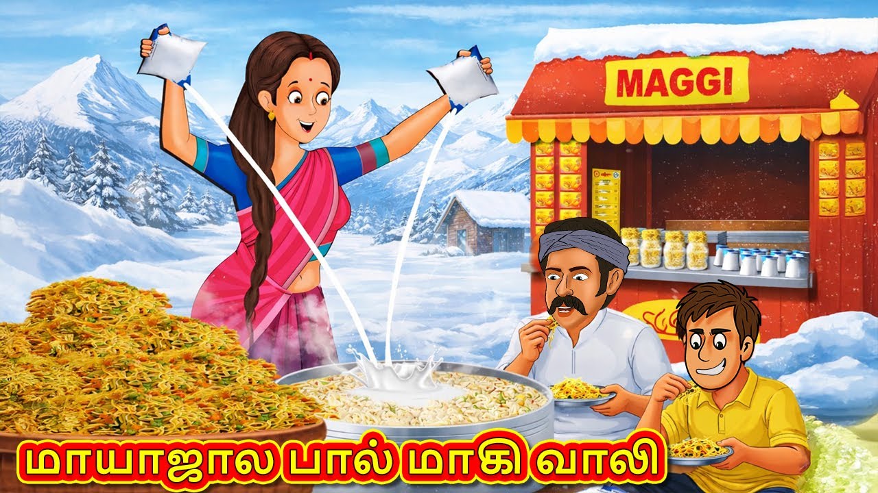 மாயாஜால பால் மாகி வாலி | New Tamil Stories | Tamil Stories | Tamil Kataikal | Tamil Fun