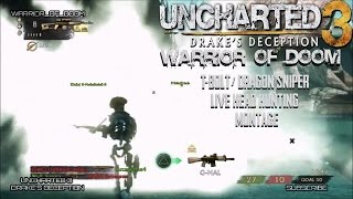 Uncharted 3 | T-Bolt & Dragon Sniper | Live Head Hunting Montage screenshot 4