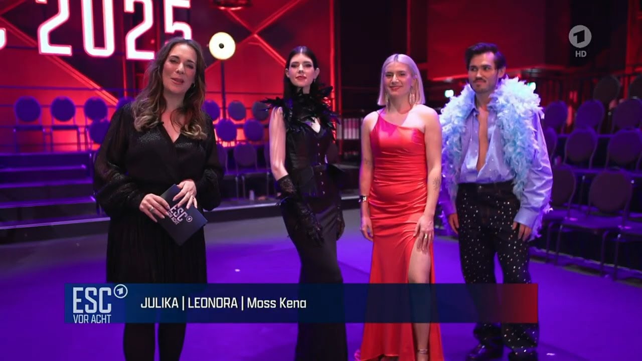 ESC vor acht (2025) -  Leonora, Julika und Moss Kena im Quick-Check | 