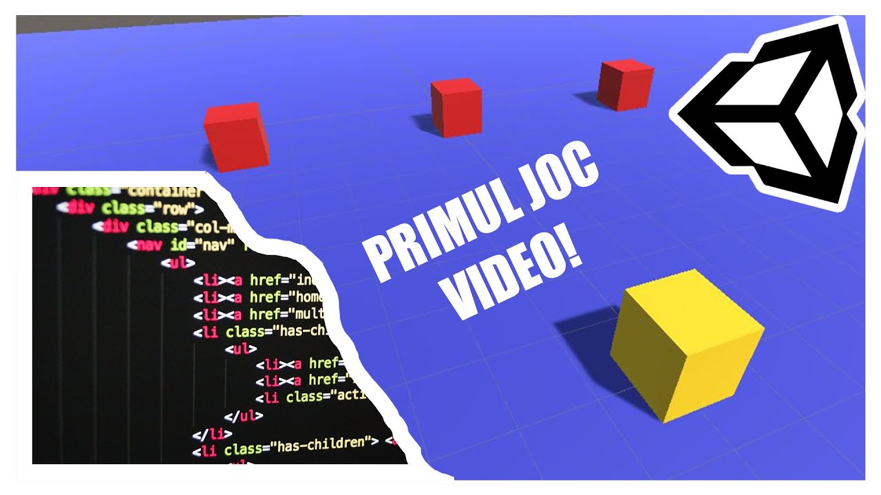 Cum sa creezi PRIMUL TAU JOC VIDEO in UNITY