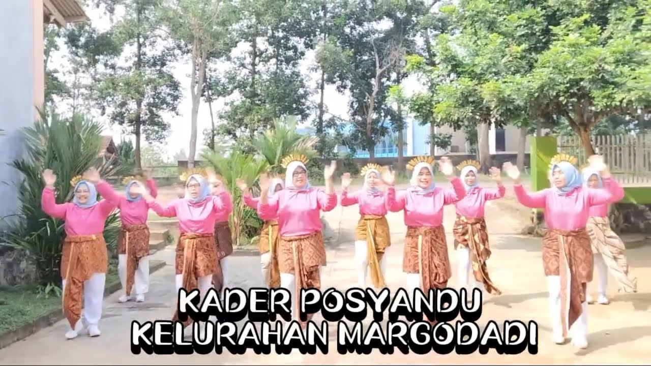 Yel-Yel Edukasi Posyandu Integrasi Layanan Primer Kader Posyandu Kelurahan Margodadi
