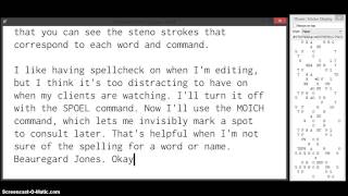 Using Plover with Vim for Captioning