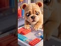 Cachorrinho com sorvete de picolé  e  divide com os amiguinhos! 🐶🍦🤩 #cachorro  #cachorrofofo  #ai