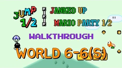 [SMW hack - JUMP½ Full Walkthrough] 6-6(S):Curse of Discontinuity