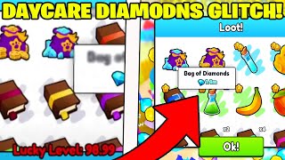 *NEW* How To LEVEL Up Daycare Luck For FREE DIAMONDS \& INSANE LOOT In Pet Simulator 99! (Roblox)