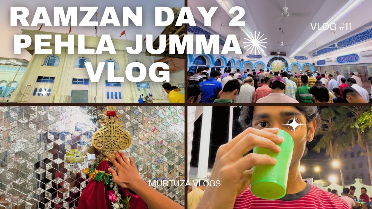 RAMZAN DAY 2 PEHLA JUMMA  | BAITUL QAYAM ( A.T.F.S )📍| HYDERABAD INDIA 🇮🇳 | MURTUZA VLOGS