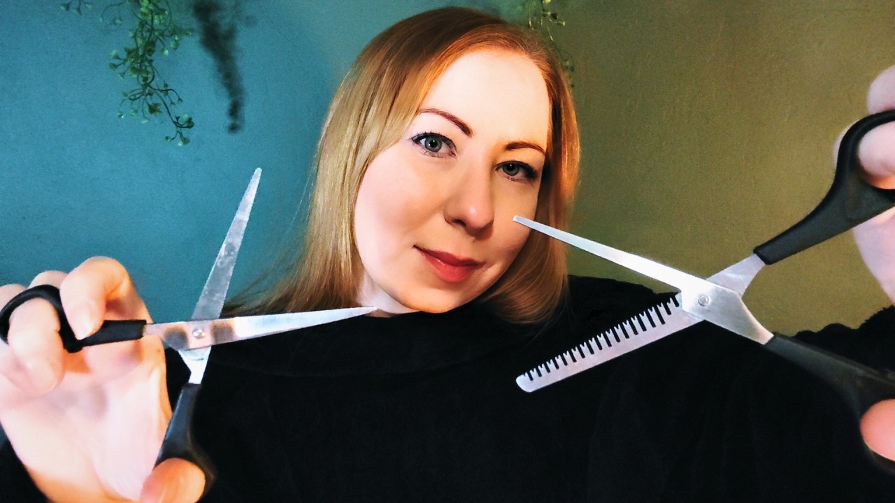 ASMR Ролевая игра с парикмахером из Ньюкасла ✂️ Расслабляющая стрижка
