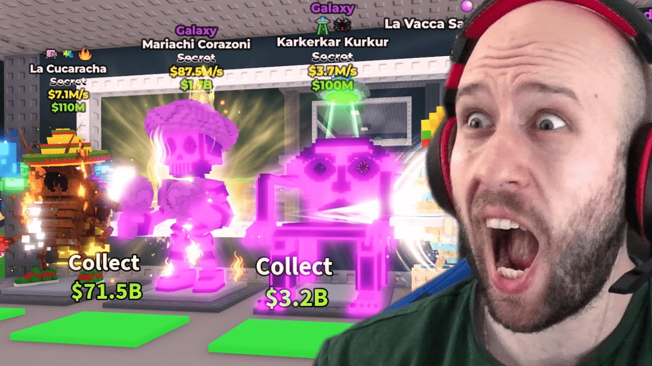 אני הראשון בעולם שהשיג את הסיקרט גאלקסי הזה! עדכון חדש ! | steal a brainrot