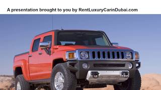 Rent a Hummer in Dubai Where To Rent A Hummer