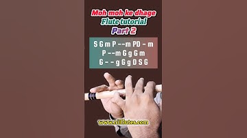 Part 2 🎶 Moh Moh Ke Dhaage Flute Tutorial #premiumflutes
