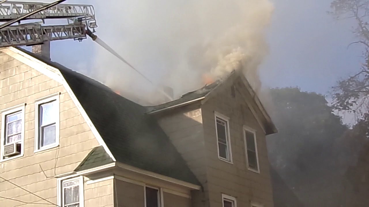 2 alarm house fire on Arthur Ave Endicott YouTube