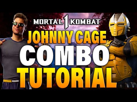 Mortal Kombat 1 Johnny Cage Cyrax Combos - Mortal Kombat 1 Johnny Cage Cyrax Combo Tutorial