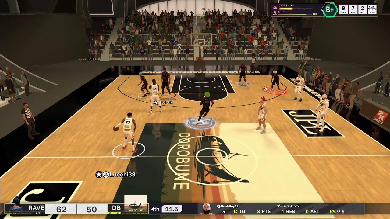 2K25 JPL 第9試合　RavenClaws vs DOROBUNE