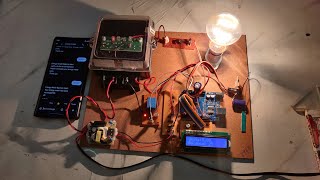 HVS-4222.GSM PREPAID ENERGY METER USING ARDUINO #arduinouno  #energymeter #gsm #lcd #relay #kwh