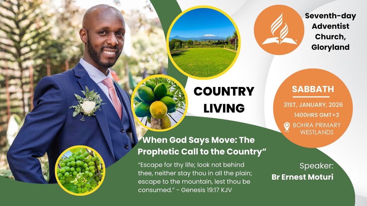When God Says Move - The Prophetic Call to the Country || Afternoon Session || SDA Church Gloryland