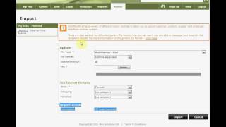 Importing Mico Products into WorkFlowMax