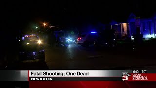 One dead following Wednesday night shooting in New Iberia