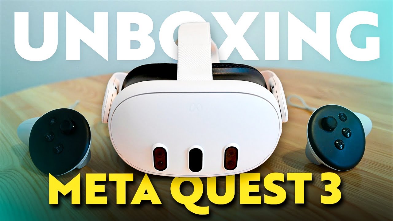 UNBOXING - META QUEST 3 - VALEU A PENA? - YouTube