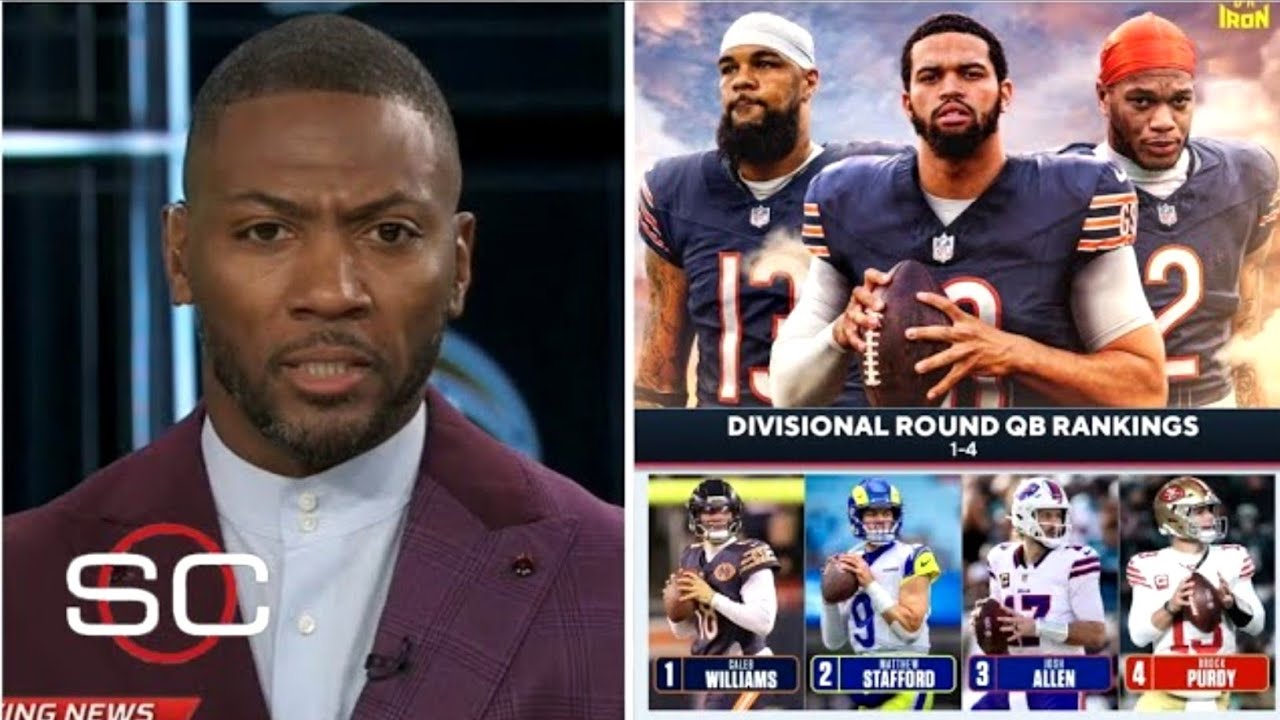 Caleb is the best QB in this playoffs" - ESPN breaks down top 10 QB entering Divisional Round