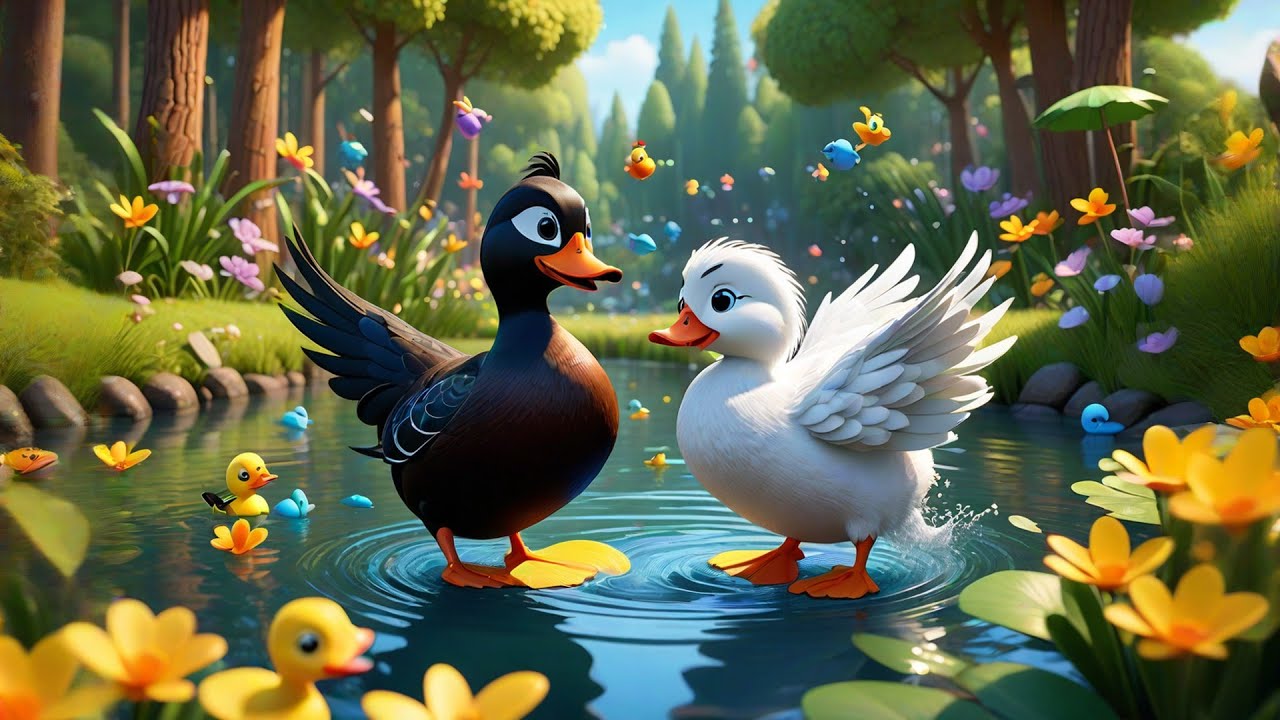 Seven Wacky Ducks Dance and Quack | Fun Counting Song for Kids | Nursery Rhymes and Learning
