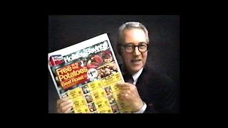 Pathmark Holiday Commercial (James Karen), WNBC News Update and Tease, 1985