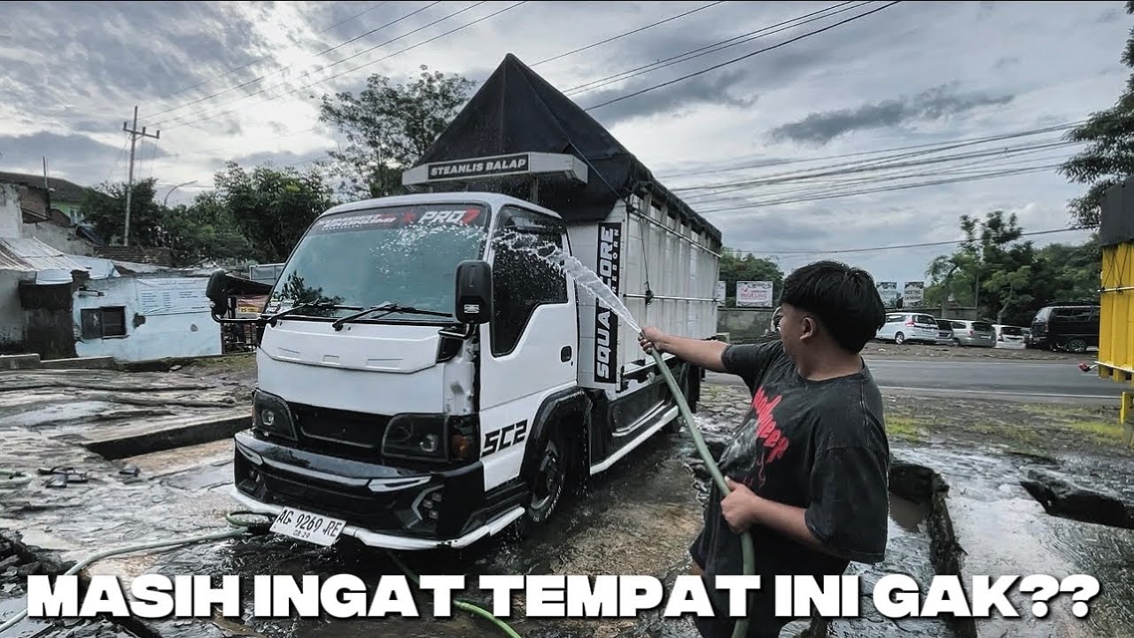 1 TAHUN GAK PERNAH NYUCI TRUK DI SINI‼️ BAYAR TAPI KOK NYUCI SENDIRI 