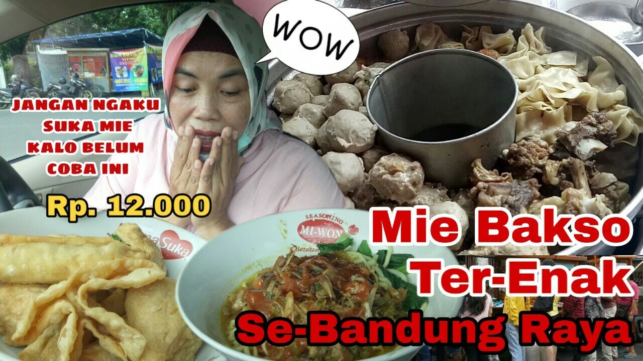 Mie Ayam Bakso TER-ENAK DI BANDUNG, WAJIB COBA! 