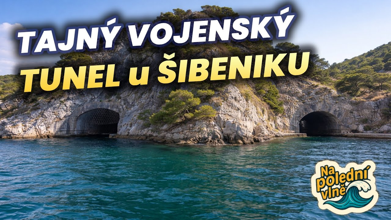 Tajemný mořský tunel u Šibeniku - Na polední vlně 🌊