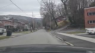 Bluefield WV, Bland St, College Ave, Walnut Grove Cemetry, & Augusta St. tourangie.com #tourangie