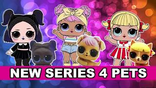 MORE NEW LOL SURPRISE SERIES 4 PETS Guessing Game | L.O.L. Series 4 Pets Wave 1 Set