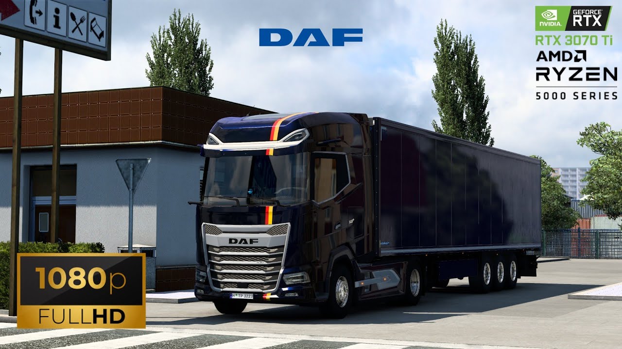 Euro Truck Simulator 2 [ GPU & CPU TEST (CPU : AMD Ryzen 5600x & GPU ...