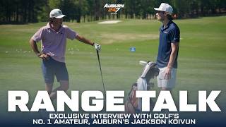 Range Talk: Jackson Koivun, Golf's No. 1 amateur, talks in exclusive interview