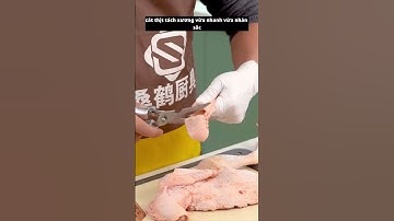 Kéo Cắt Xương Đa Năng – Cắt Gà, Mổ Cá, Chặt Xương Nhanh Gọn Không Cần Dao