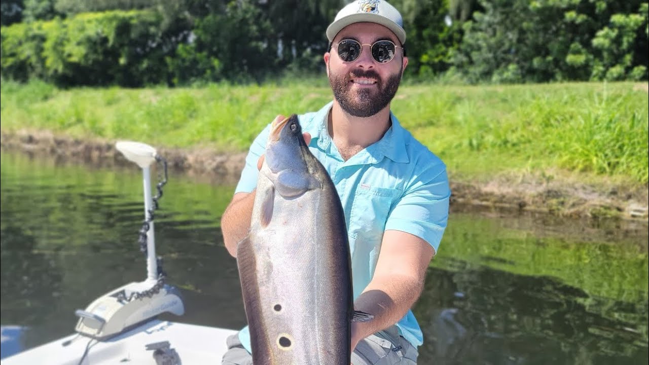 Catching Peacock Bass and Clown Knife Fish in South Florida with TikTok Star @Reel_ExploraDora!