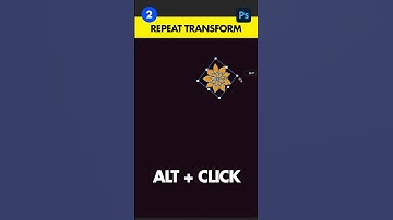 Repeat Transform in Photoshop