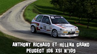 Rallye De La Noix De Grenoble 2022 - Peugeot 106 Xsi N109 - Anthony Richaud Et Héléna Grand