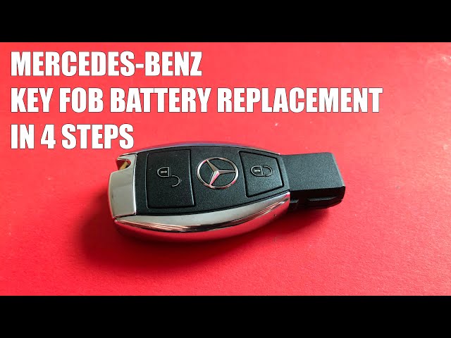 When to Replace Your Mercedes-Benz Key Fob BAtter