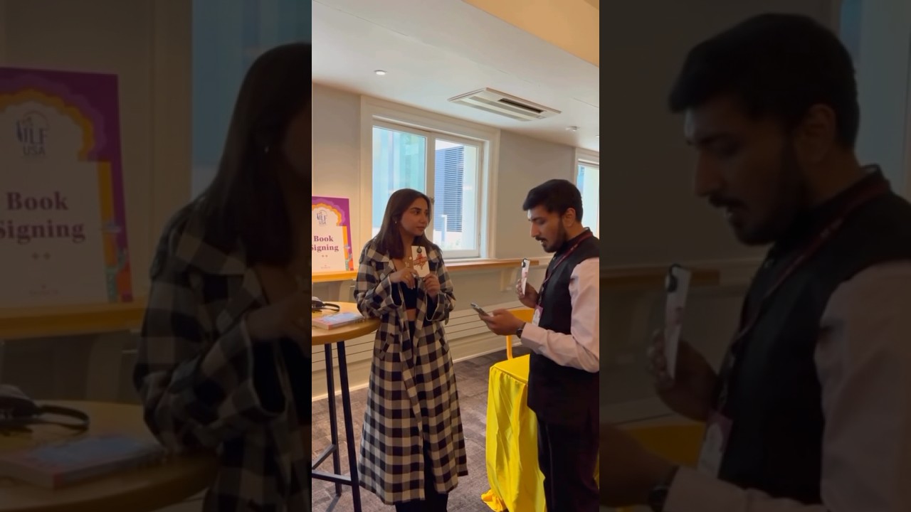 Rapid Fire with Prajakta Koli at JLF Seattle 