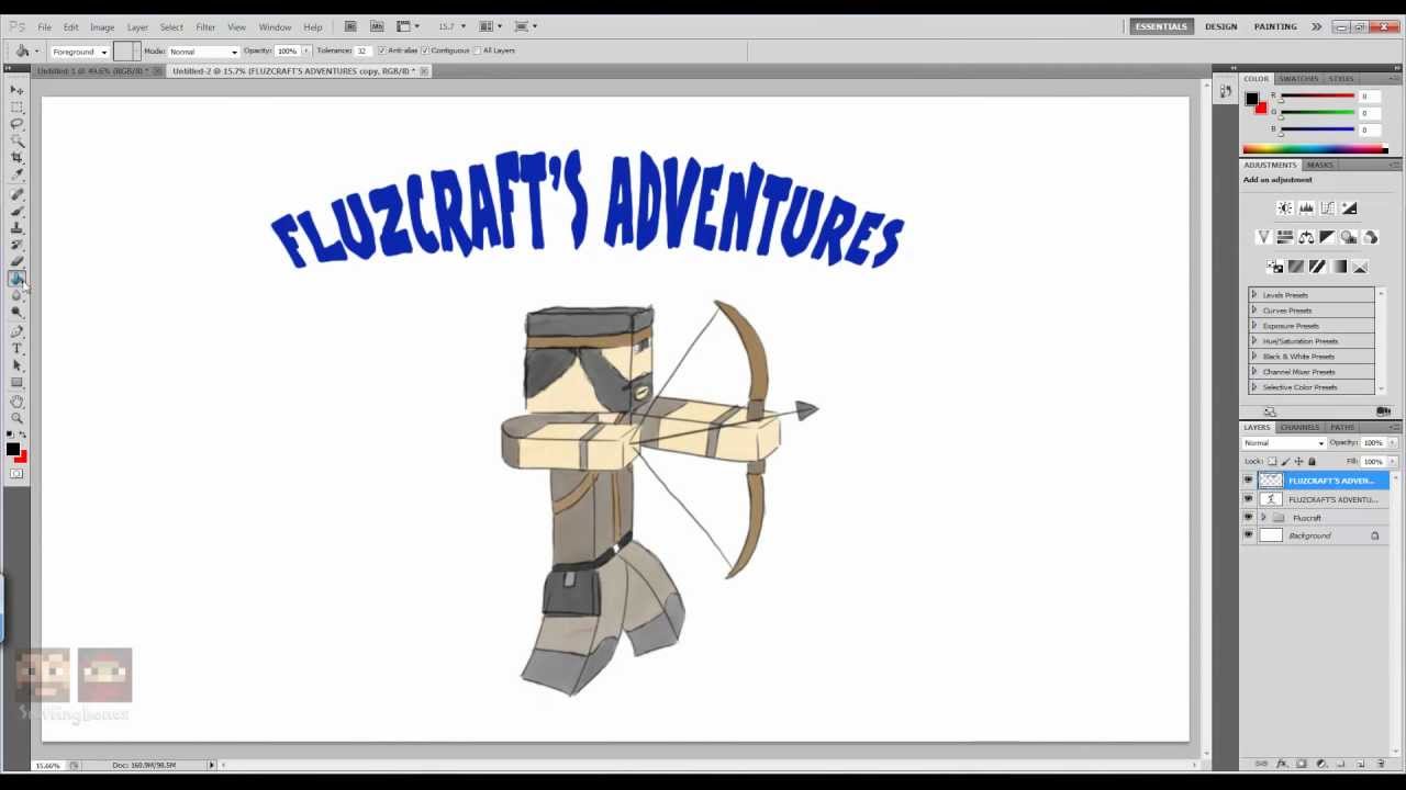 Requested Drawing - Fluzcraft's Adventures!