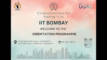 IIT Bombay PG Orientation 2024-2025