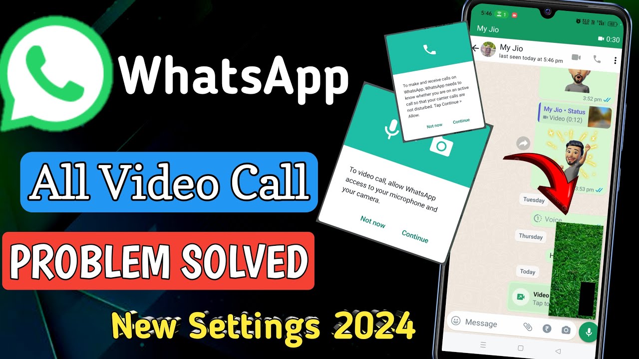 WhatsApp Video Call Problem WhatsApp Video Calling Problem Solution