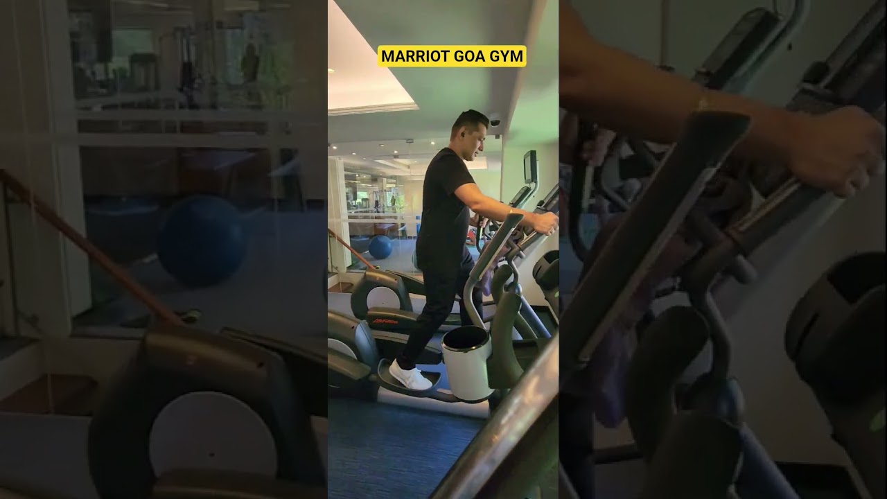 Romesh Dhamija from Studio RDP Candid Wedding Photography working out at Marriot Goa