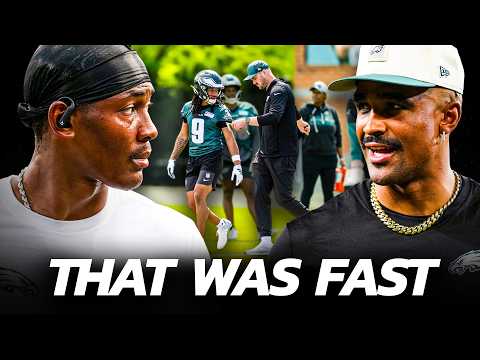 The Eagles sure didn’t wait very long… and it says A LOT!