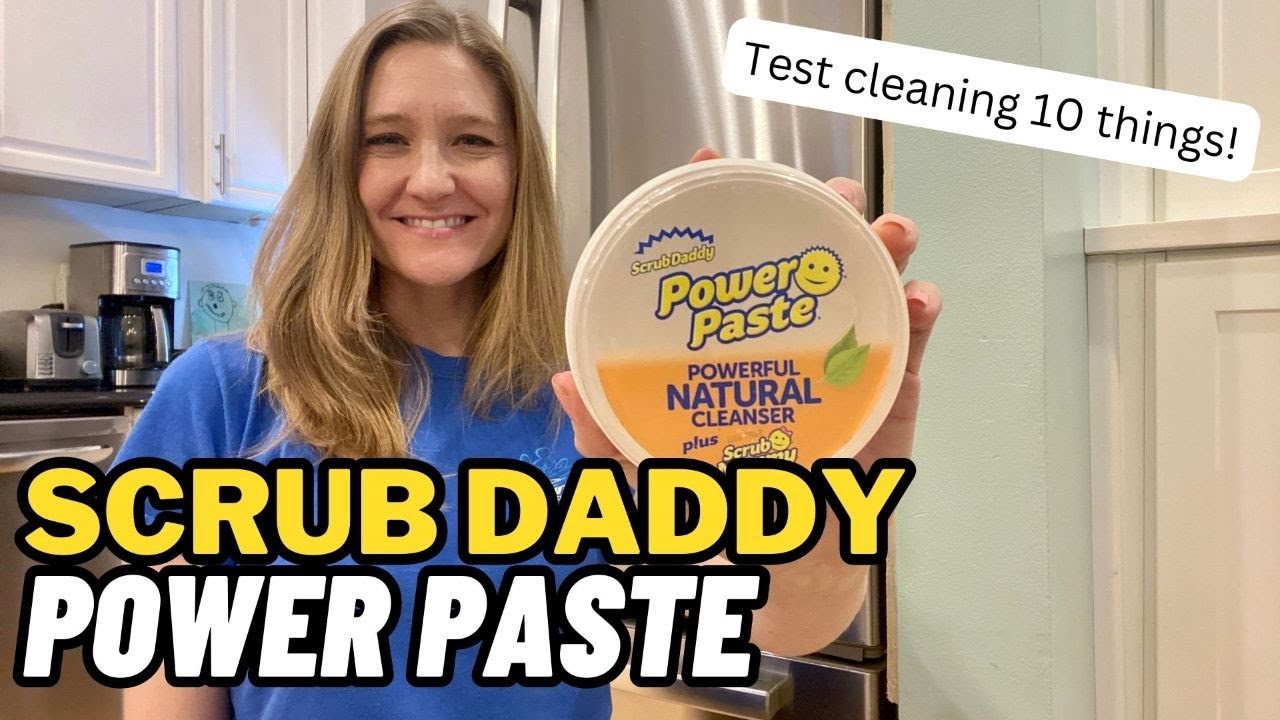 Testing Scrub Daddy POWER PASTE