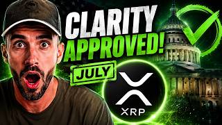 XRP will pump hard once Clarity Act is approved this month!