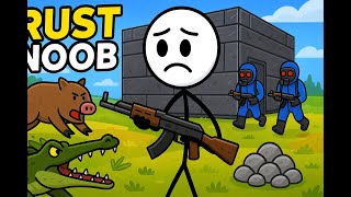 FROM NOOB TO METAL BASE | Rust Noob Series