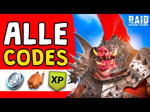 ❄️RAID Shadow Legends PROMO CODES für ALLE 🇩🇪 Deutsch🇩🇪  Dezember 2022