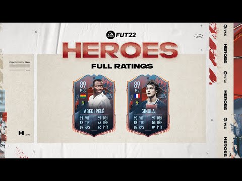 FIFA 22: Abedi Pelé et David Ginola disponibles en FUT HEROES !