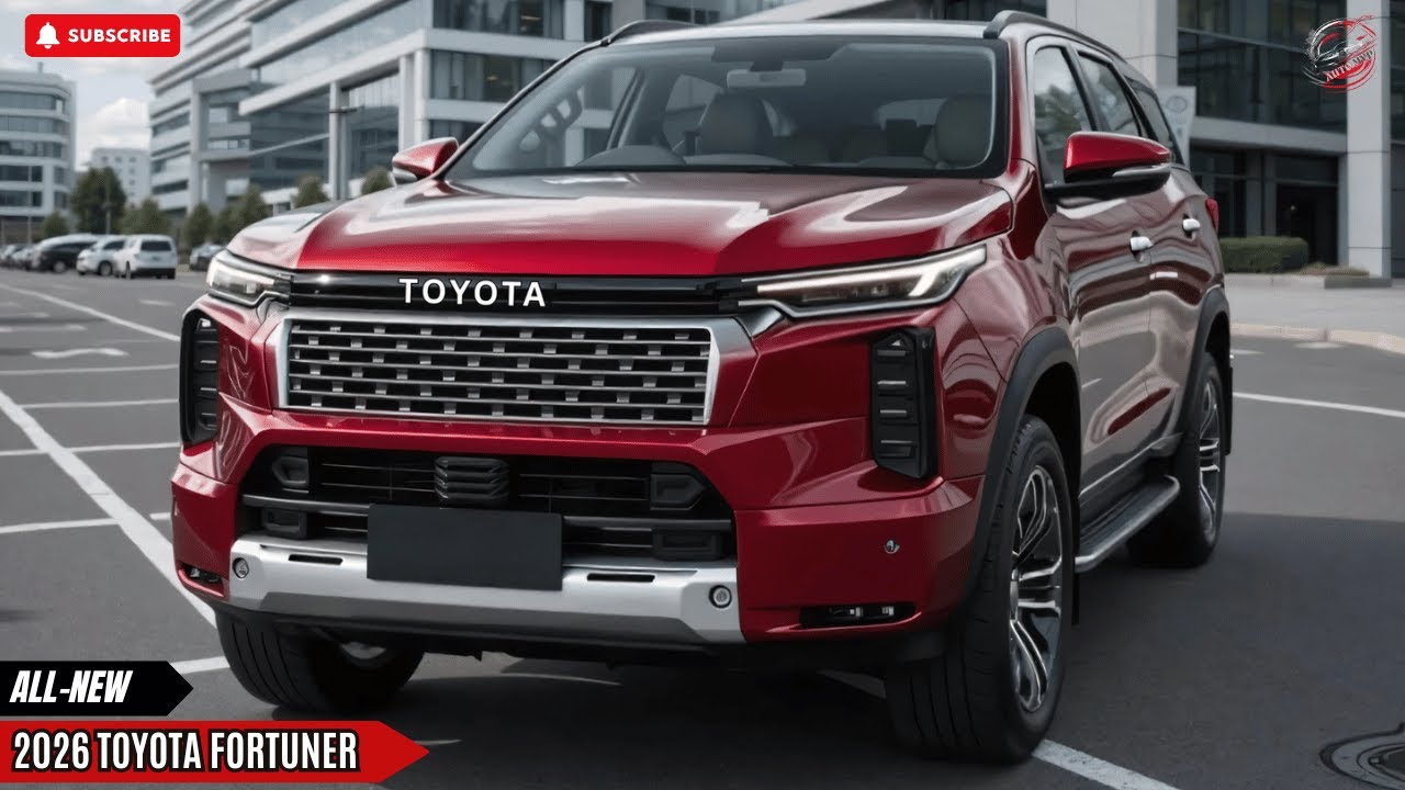 Представлен Toyota Fortuner 2026 года — масштабные обновления и улучшенная внедорожная мощь!